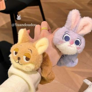 Dây buộc tóc thú bông gấu Teddy dễ thương