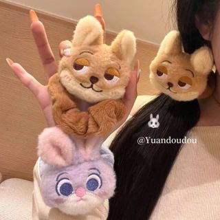 Dây buộc tóc thú bông gấu Teddy dễ thương