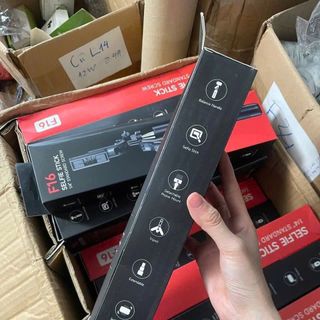 Gậy chụp ảnh bluetooth F16 đầu xoay 360 độ, cao 1m7 kèm remote