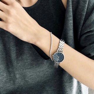 ĐỒNG HỒ NỮ CAO CẤP DANIEL W LUMINE MẶT TRÒN VIỀN HỘT FULLBOX TEM