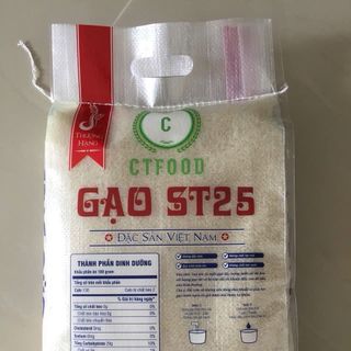 Gạo St25 lúa tôm ( bao 5kg x 2bao)