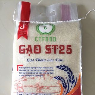 Gạo St25 lúa tôm ( bao 5kg x 2bao)