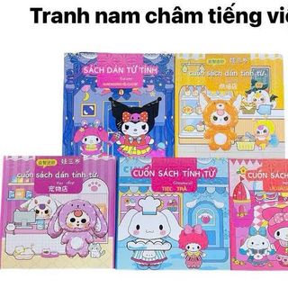 TRANH GHÉP NAM CHÂM BABY THREE 18X18CM (BẢN VIỆT)