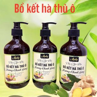 Dầu Gội Đầu Bồ Kết Hà Thủ Ô Hương Chanh Gừng 500ml Maily