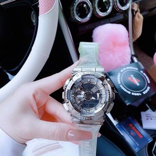 ĐỒNG HỒ ĐIỆN TỬ CAO CẤP KASIO DÂY TRẮNG BẢN ĐỒ FULLBOX UNISEX