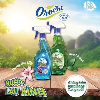 Nước Lau Kính Orochi 600ml, Nước Xịt Kính Orochi 600mlm, Nước Vệ Sinh Kính Orochi 600ml