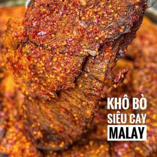 KHÔ BÒ SIÊU CAY MALAY, ĂN LÀ KHÓ DỪNG TAY 250G - WINNIE HOUSE