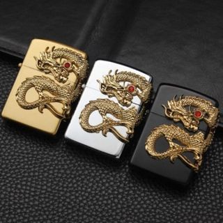 ZIPPO RỒNG NGẬM NGỌC