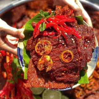 KHÔ BÒ MIẾNG SỐT CHANH – VỊ NGON CỰC LẠ 250G - WINNIE HOUSE