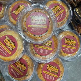 BÁNH PÍA KHÓM MÔN PHÁT TÀI 8 TRỨNG MUỐI 600G - WINNIE HOUSE