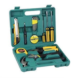 Bộ dụng cụ sửa chữa 14 món vỏ xanh, Bộ dụng cụ sửa chữa 14 chi tiết vỏ xanh