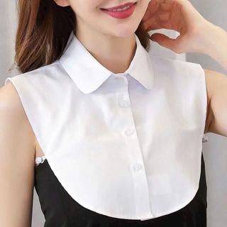 CỔ ÁO SƠ MI GIẢ 2 KIỂU – CỔ SEN & CỔ NHỌN CHO NÀNG SÀNH ĐIỆU - PIPI STORE