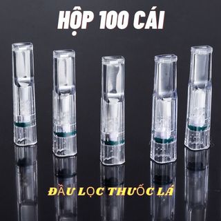Hộp 100 cây đầu lọc thuốc lá