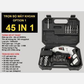 Máy khoan 45 chi tiết Joust Max