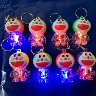 Móc khóa Doremonkittypikachu có led, Móc khóa Doremon Kitty Pikachu có led