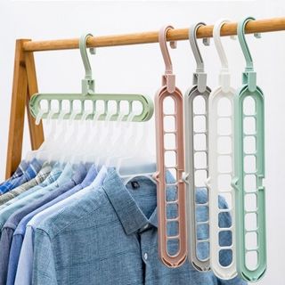 Móc treo quần áo đa năng 9 Lỗ