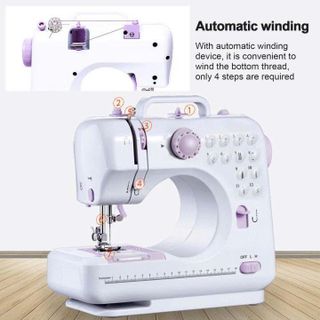 MÁY MAY MINI GIA ĐÌNH 505 (12 LOẠI KHÂU)