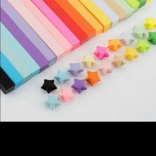 Ngôi sao giấy xếp sẵn siêu đẹp xếp kỹ nha