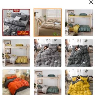 Bộ Chăn Ga Gối Cotton Tici Trơn Dành Cho Homestay, Khách Sạn, Căn Hộ Dịch Vụ Mới Nhất Nhập Khẩu Cao Cấp Mềm Mịn CÓ VỎ CHĂN
