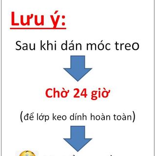 Vỉ 1 móc treo dán tường siêu dính chịu lực 3.5 kg HÒA HỢP DP-01 (size lớn)