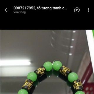 Vòng chuỗi đeo tay phong thủy nam nữ đẹp mix hạt chữ