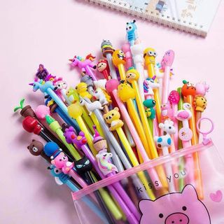 Bút Hoạt Hình, Viết Hoạt hình, Bút hình thú, viết hình thú SET BÚT 20 CHỊ TIẾT