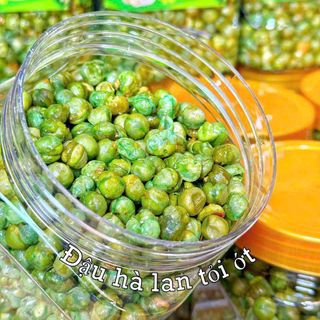 ĐẬU HÀ LAN RANG TỎI ỚT THƠM NGON 500G - WINNIE HOUSE