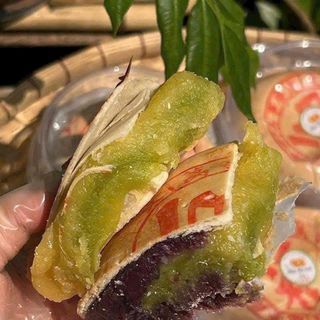 BÁNH PÍA CHAY TAM SẮC, VỊ NGON AN LÀNH, QUÀ BIẾU CAO CẤP 580G - WINNIE HOUSE