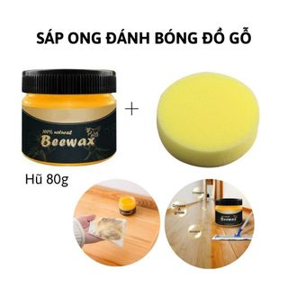 Sáp ong beewax 100% naturae SÁP ONG ĐÁNH BÓNG NỘI THẤT BEEWAX