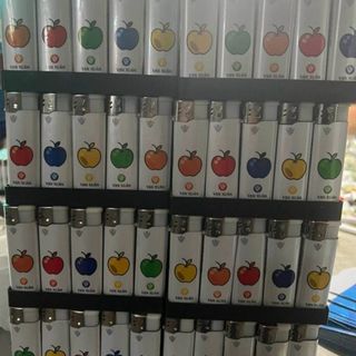 Hột Quẹt IC trái táo Vạn Xuân, Bật Lửa IC trái táo Vạn Xuân, Aple
