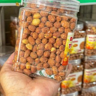 ĐẬU PHỘNG TỎI ỚT: MỒI NHẬU QUỐC DÂN, ĂN LÀ GHIỀN 500G - WINNIE HOUSE