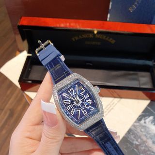 ĐỒNG HỒ NỮ CAO CẤP PRANCK MULER VANGUARD V32 NIỀNG XOÀN NHIỀU MÀU