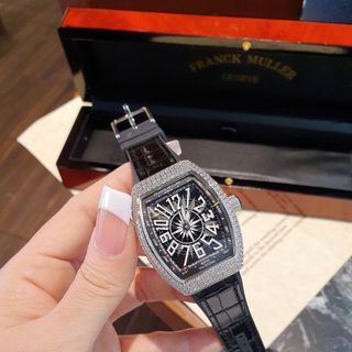 ĐỒNG HỒ NỮ CAO CẤP PRANCK MULER VANGUARD V32 NIỀNG XOÀN NHIỀU MÀU