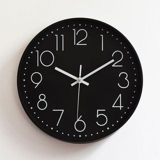 Đồng hồ treo tường trang trí nhà cửa REDEPCHAT68 - Bảo Hành 12 tháng - Đường kính 30cm QUARTZ
