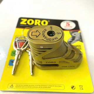 Ổ KHÓA ĐĨA XE MÁY ZORO CHỐNG TRỘM
