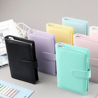 SỔ TIẾT KIỆM GỒM RUỘT GIẤY KẺ Ô VÀ 10 TÚI ZIP