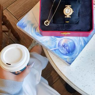 SET ĐỒNG HỒ NỮ SIÊU CẤP CATIOR LADY DÂY DA MÁY THUỴ SĨ MẶT TRÒN