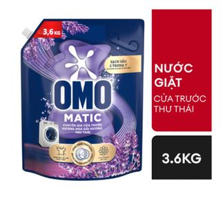 Nước Giặt Omo Matic (Thùng 4 túi x 3,6L)