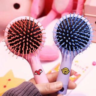 LƯỢC CHẢI TÓC CÓ GƯƠNG TRANG ĐIỂM 2 trong 1