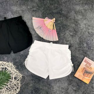 Quần đùi 2 lớp nữ rút dây
