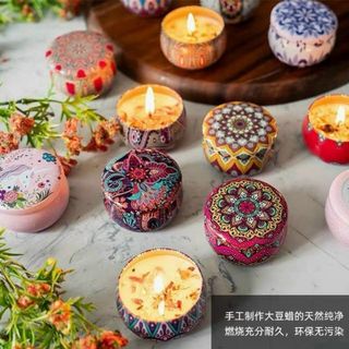 Nến thơm hoa khô thơm phòng ngủ