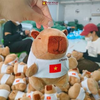 Móc khóa Capy Yêu Nước