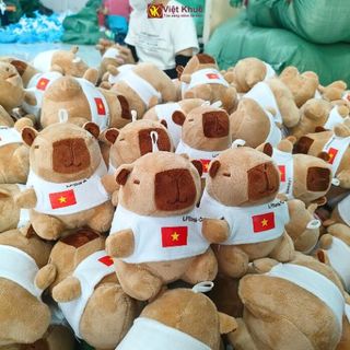 Móc khóa Capy Yêu Nước