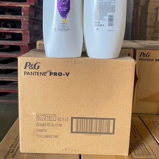 Dầu Gội Pantene Thái Lan (Thùng 6 Chai x 900ml)