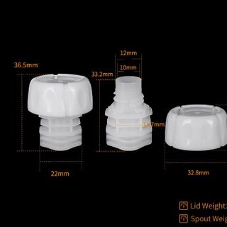 Vòi nhựa PE 10 mm nắp lớn