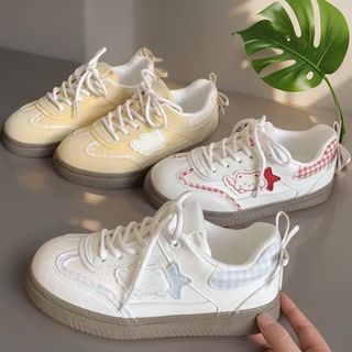 GIÀY THỂ THAO NỮ CAT HỌA TIẾT CARO TRENDY ĐÁNG YÊU, CỰC CHILL - PIPI STORE