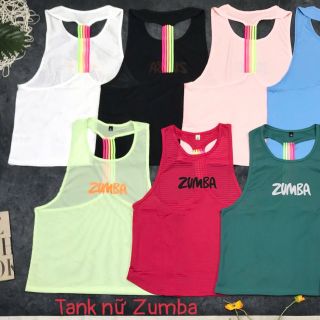 Tank nữ Zumba Size