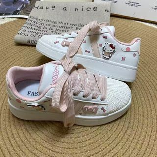 GIÀY THỂ THAO NỮ HELLO KITTY NỮ MŨI SÒ – SANG XINH, CỰC YÊU - PIPI STORE