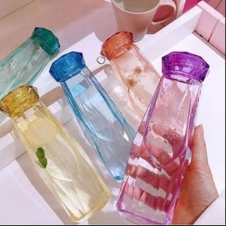 Bình nước THỦY TINH Kim Cương Crank Cup