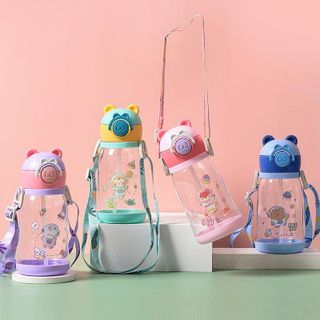 Bình nước nhựa tai gấu 2633